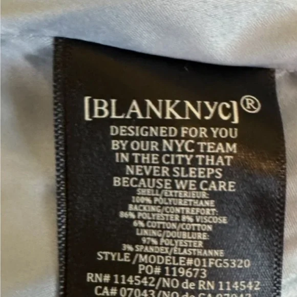NWOT Blank NYC Jacket - Picture 7 of 11